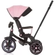 Tricicleta cu copertina si sezut reversibil Chipolino Derby Flamingo Tricicleta cu copertina si sezut reversibil Chipolino Derby Flamingo