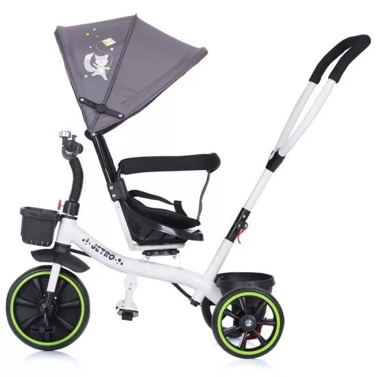 Tricicleta cu copertina si sezut reversibil Chipolino Jetro Platinum