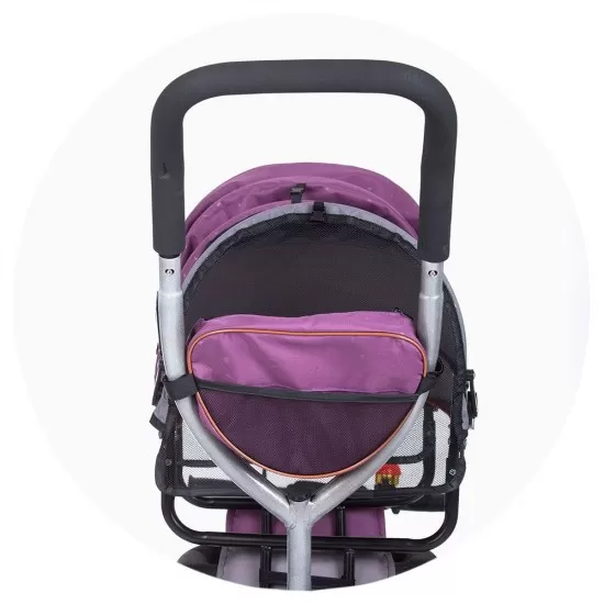 Tricicleta gemeni Chipolino 2Play Lilac Platinum