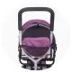 Tricicleta gemeni Chipolino 2Play Lilac Platinum