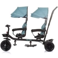 Tricicleta gemeni Chipolino Hip Hop Aloe