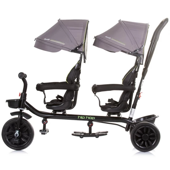 Tricicleta gemeni Chipolino Hip Hop Graphite