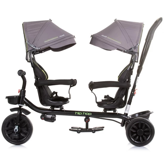 Tricicleta gemeni Chipolino Hip Hop Graphite