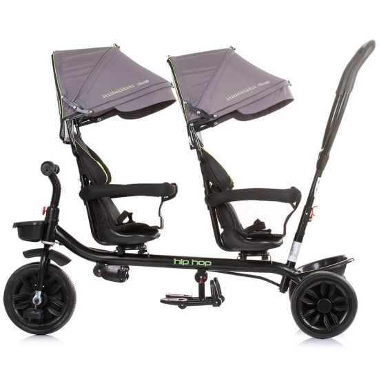 Tricicleta gemeni Chipolino Hip Hop Graphite