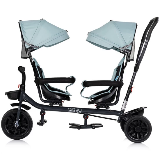 Tricicleta gemeni Chipolino Hip Hop Matcha