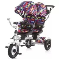 Tricicleta gemeni Chipolino Tandem Multicolor