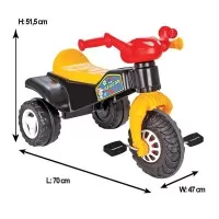 Tricicleta pentru copii Pilsan Afacan Black