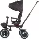 Tricicleta pliabila Chipolino Quick Fold cu sezut reversibil Ebony