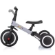 Tricicleta si bicicleta Chipolino Smarty 2 in 1 Grey