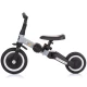 Tricicleta si bicicleta Chipolino Smarty 2 in 1 Grey