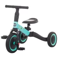 Tricicleta si bicicleta Chipolino Smarty 2 in 1 Mint