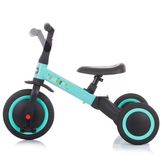Tricicleta si bicicleta Chipolino Smarty 2 in 1 Mint