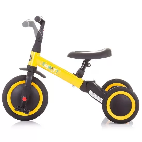 Tricicleta si bicicleta Chipolino Smarty 2 in 1 Yellow Tricicleta si bicicleta Chipolino Smarty 2 in 1 Yellow
