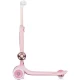 Trotineta copii cu ghidon reglabil si roti cu lumini Chipolino Bloomi Pink