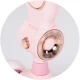 Trotineta copii cu ghidon reglabil si roti cu lumini Chipolino Bloomi Pink