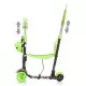 Trotineta Chipolino Kiddy Evo 3 in 1 cu maner Green Graffiti Trotineta Chipolino Kiddy Evo 3 in 1 cu maner Green Graffiti
