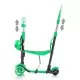 Trotineta Chipolino Kiddy Evo 3 in 1 cu maner Lime Trotineta Chipolino Kiddy Evo 3 in 1 cu maner Lime