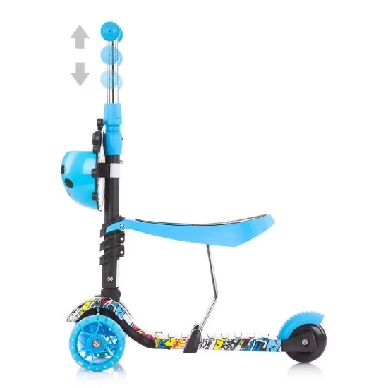 Trotineta Chipolino Kiddy Evo Colorful Graffiti Trotineta Chipolino Kiddy Evo Colorful Graffiti