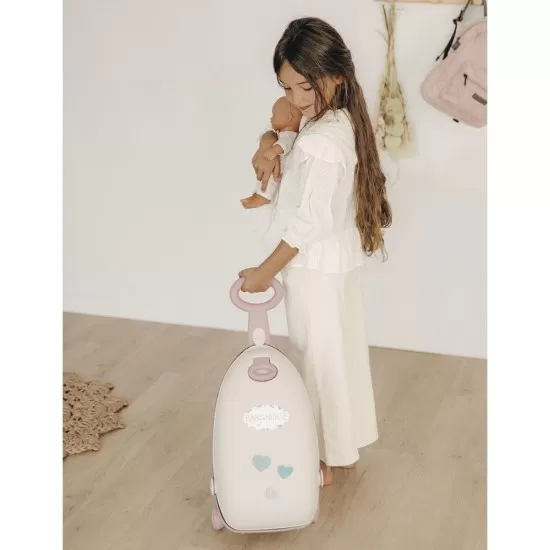 Valiza multifunctionala pentru papusi Smoby Baby Nurse 3 in 1 maro Valiza multifunctionala pentru papusi Smoby Baby Nurse 3 in 1 maro