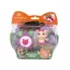Figurina 44 de Pisici Pilou 7 cm cu tobe