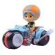 Figurina 44 de Pisici Lampo 8 cm cu motocicleta Figurina 44 de Pisici Lampo 8 cm cu motocicleta