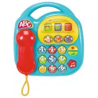 Telefon bebe ABC albastru 