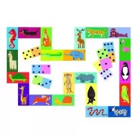 Joc educativ Agerino Domino - Animalute si numere