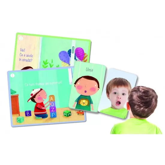 Joc educativ Agerino - Emotiile pe fata mea
