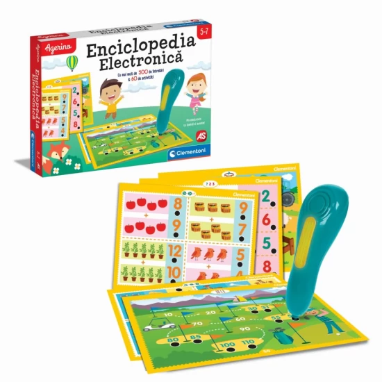 Joc educativ Agerino - Enciclopedia electronica 5 - 7 ani Joc educativ Agerino - Enciclopedia electronica 5 - 7 ani