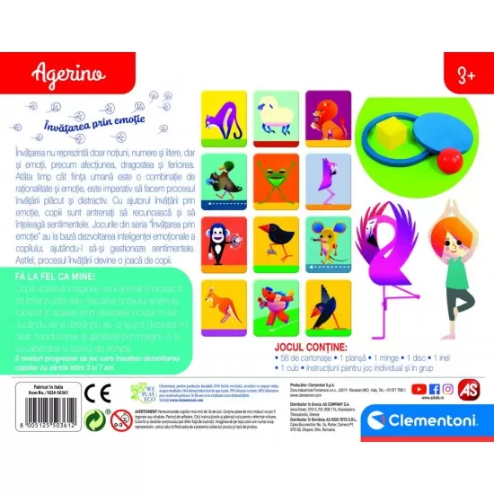 Joc educativ Agerino - Fa la fel ca mine