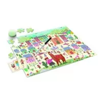 Joc Agerino puzzle numaratoare 104 piese