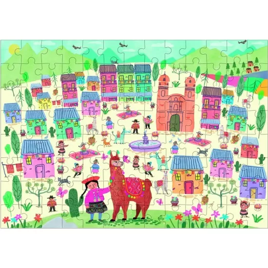 Joc Agerino puzzle numaratoare 104 piese