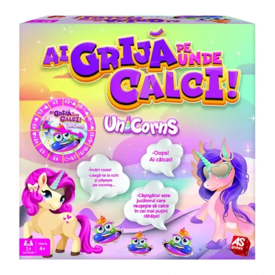 Joc Agerino - Ai grija pe unde calci Unicorns