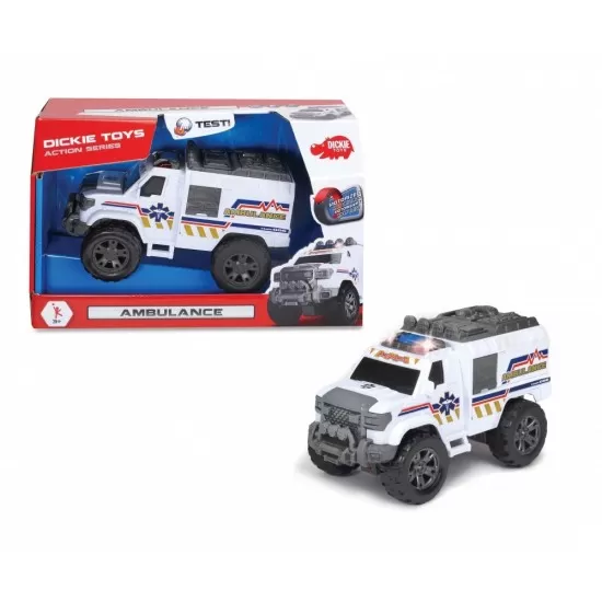 Ambulanta cu sunete si lumini Dickie Toys Ambulanta cu sunete si lumini Dickie Toys