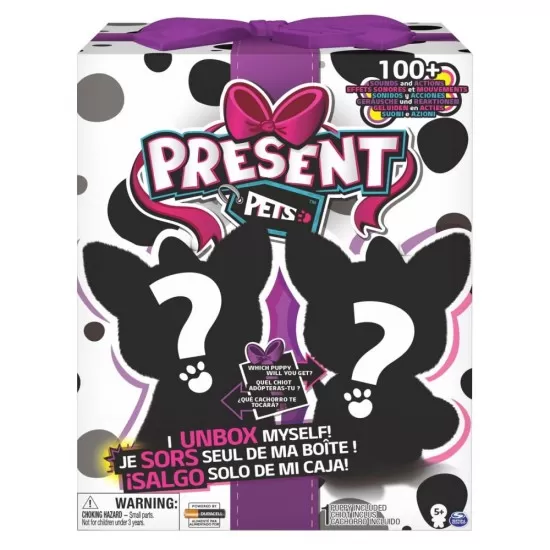 Jucarie interactiva cadou surpriza Glitter Pup Jucarie interactiva cadou surpriza Glitter Pup