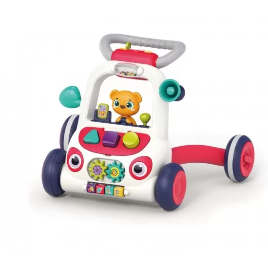 Antemergator multicolor si centru cu activitati interactive Hola Toys Antemergator multicolor si centru cu activitati interactive Hola Toys