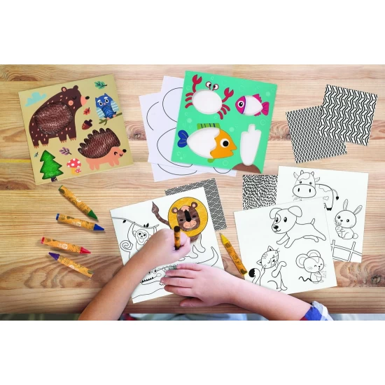 Set desen AS Art cu creioane si animale