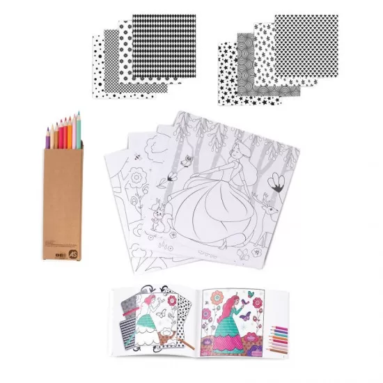 Set desen AS Art - Creioane colorate printese Set desen AS Art - Creioane colorate printese
