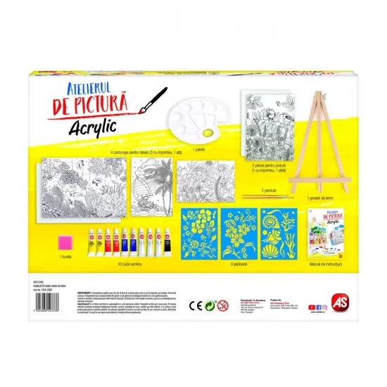 Atelierul de pictura acrilica Atelierul de pictura acrilica