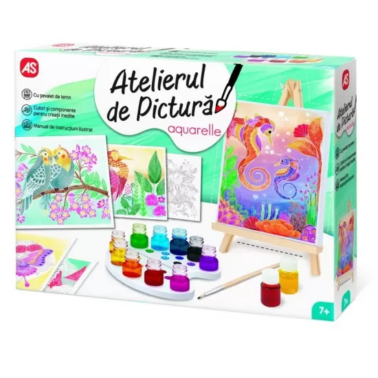 Atelierul de pictura Aquarelle Atelierul de pictura Aquarelle