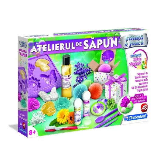Set creativ - Atelierul de sapun Clemetoni Set creativ - Atelierul de sapun Clemetoni
