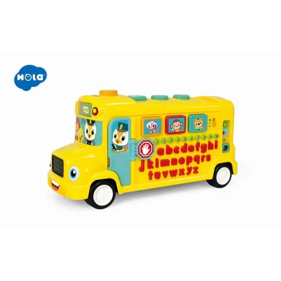 Autobuz scolar educativ cu sunete si lumini Autobuz scolar educativ cu sunete si lumini