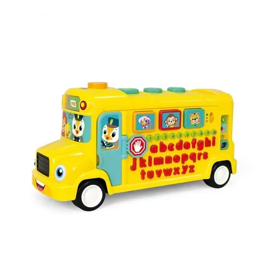 Autobuz scolar educativ cu sunete si lumini Autobuz scolar educativ cu sunete si lumini