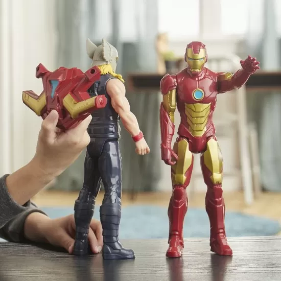 Figurina Avengers Titan Hero Last Gear Iron Man 30 cm Figurina Avengers Titan Hero Last Gear Iron Man 30 cm