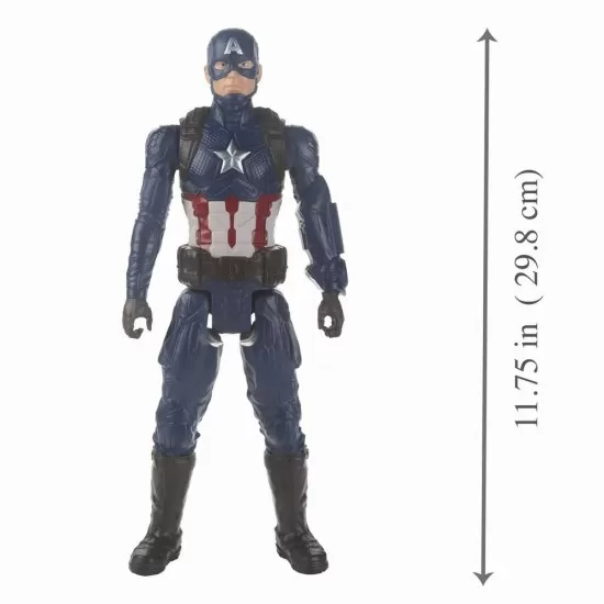 Figurina Titan Hero Movie Capitan America Avengers 29 cm Figurina Titan Hero Movie Capitan America Avengers 29 cm