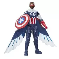 Figurina Captain America Sam Wilson Avengers Titan Hero 30 cm