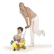 Vehicul ride on Avion 4 in 1 cu maner de impingere Vehicul ride on Avion 4 in 1 cu maner de impingere