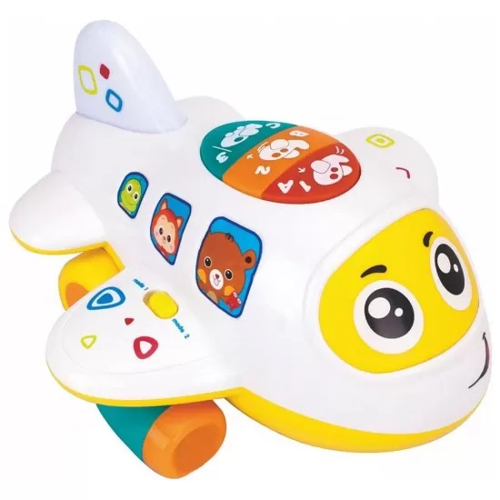 Avionul interactiv cu sunete si lumini