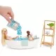Set de joaca Barbie Self-Care cu cada de baie si confetti Set de joaca Barbie Self-Care cu cada de baie si confetti