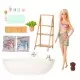 Set de joaca Barbie Self-Care cu cada de baie si confetti Set de joaca Barbie Self-Care cu cada de baie si confetti